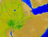 Äthiopien Vegetation 1600x1246